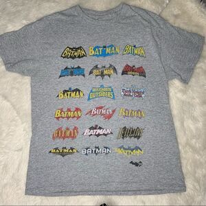 Sz Medium DC Batman Grey T Shirt